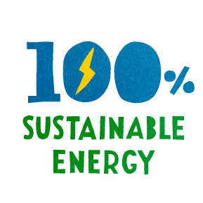 100％SUSTAINABLE ENERGY